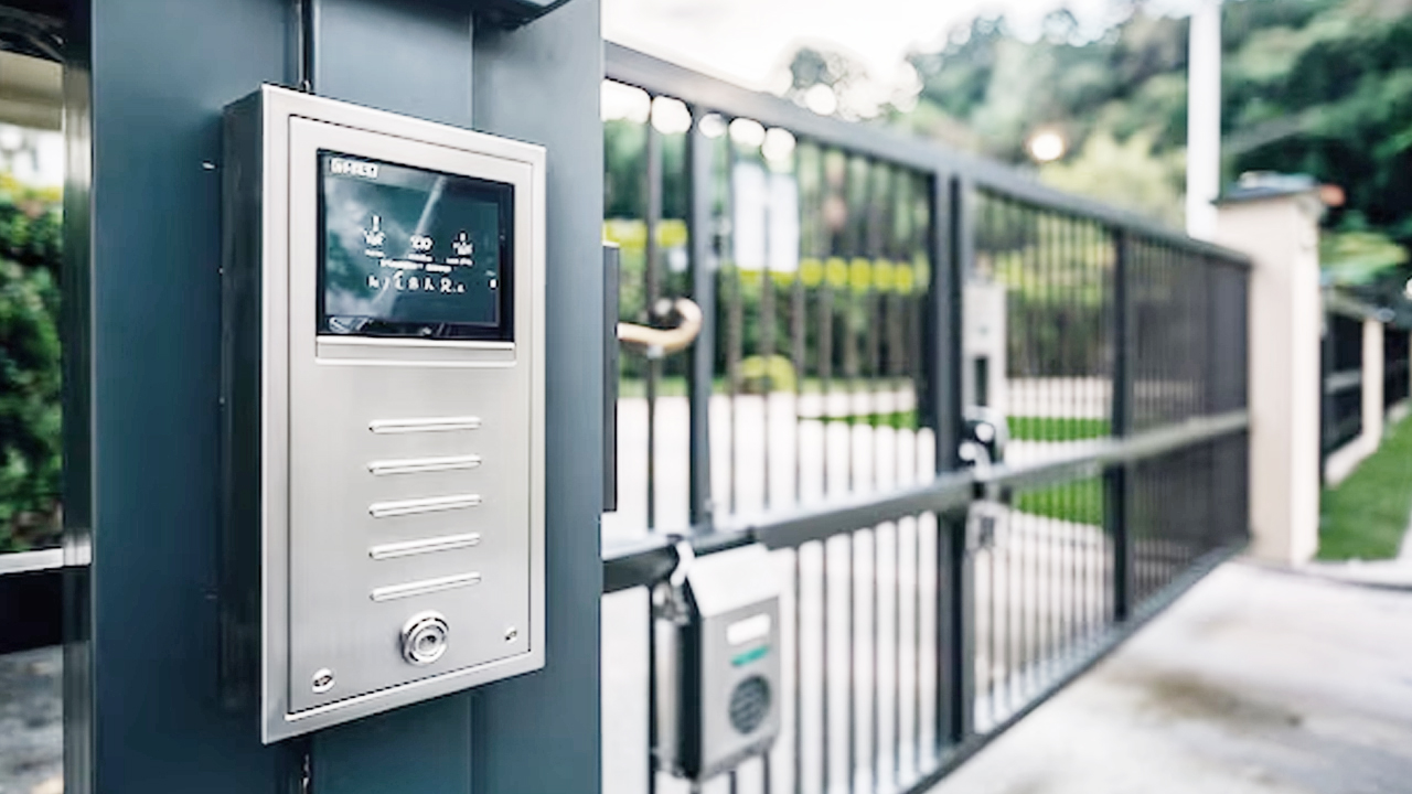 Audio & Video Intercom for Secure Entry in Brisbane Audio and video intercom system for secure entry, providing clear two-way communication in Brisbane.
