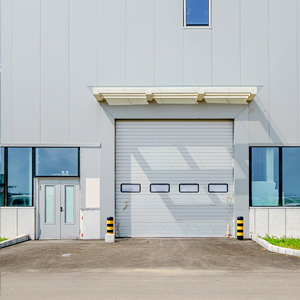 Exterior of a Brisbane warehouse with intercom system potential