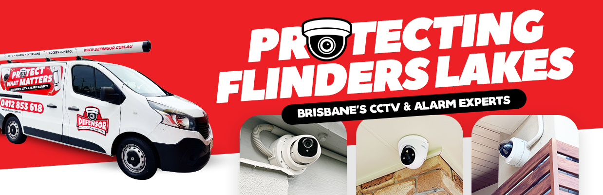 Defensor Security vehicle parked outside a Brisbane home during a CCTV installation for residential and business protection.