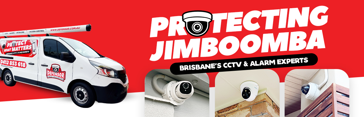 Defensor Security vehicle parked outside a Brisbane home during a CCTV installation for residential and business protection.