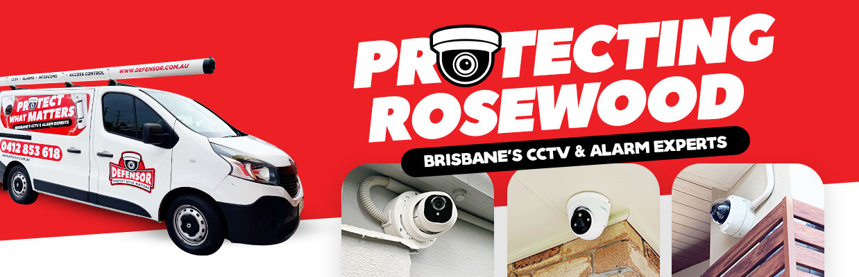 Defensor Security vehicle parked outside a Brisbane home during a CCTV installation for residential and business protection.