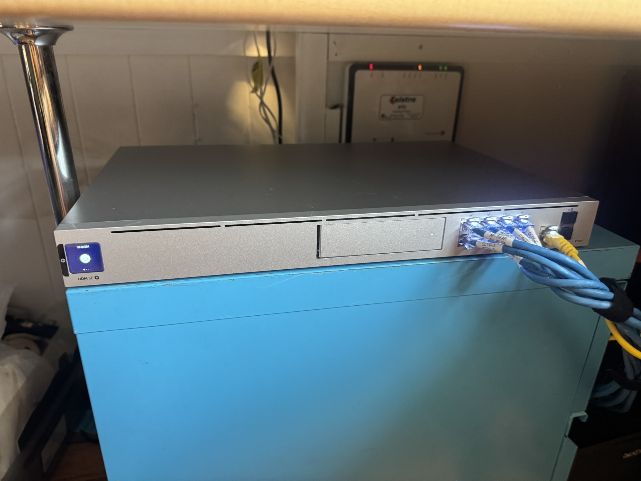 UniFi Dream Machine and Cloud Gateway Installation Brisbane UniFi Dream Machine and Cloud Gateway installation Brisbane Ubiquiti Dream Machine Pro rack mounted