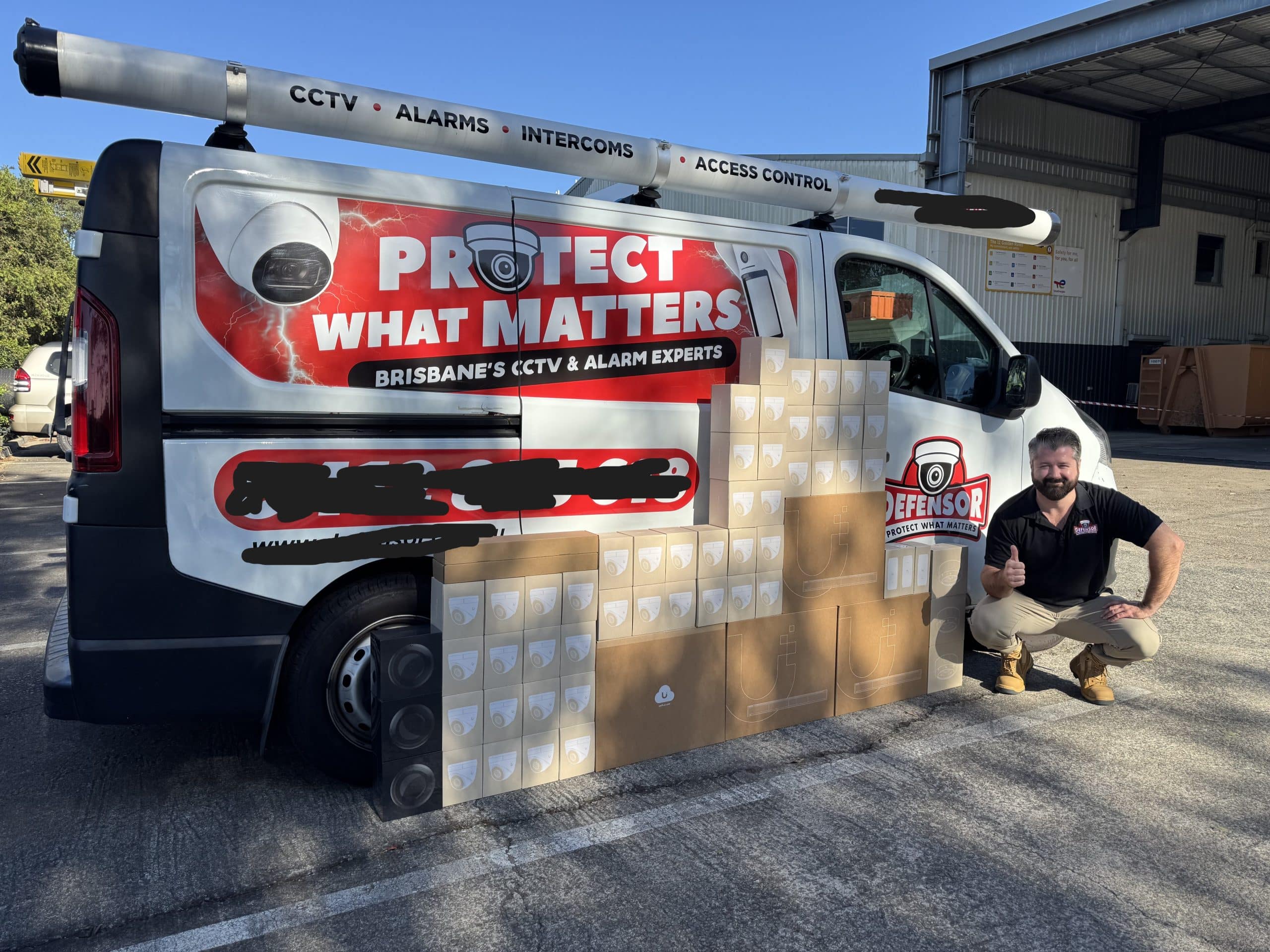 UniFi Protect Camera Installation Brisbane UniFi Protect camera installation Brisbane Ubiquiti camera installers with certified service van